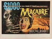 Macabre movie posters (1958) hoodie #3693913
