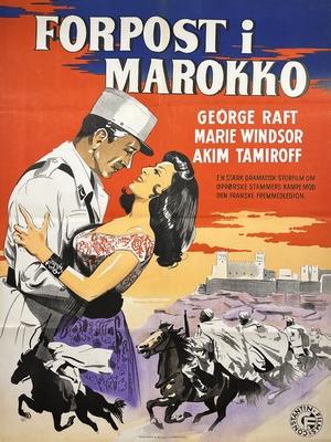 Outpost in Morocco movie posters (1949) mouse pad