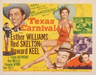 Texas Carnival movie posters (1951) metal framed poster