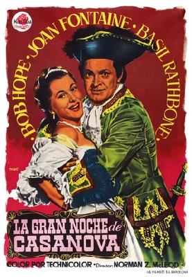 Casanova's Big Night movie posters (1954) wooden framed poster
