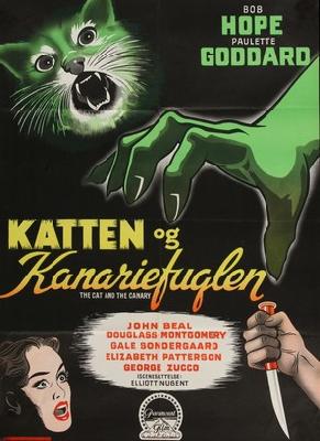 The Cat and the Canary movie posters (1939) wood print