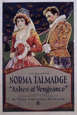 Ashes of Vengeance movie poster (1923) metal framed poster