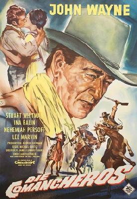 The Comancheros movie posters (1961) canvas poster