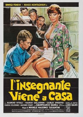 L'insegnante viene a casa movie posters (1978) poster with hanger