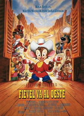 An American Tail: Fievel Goes West movie posters (1991) pillow