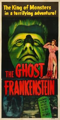 The Ghost of Frankenstein movie posters (1942) wooden framed poster