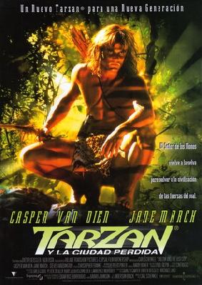 Tarzan and the Lost City movie posters (1998) Longsleeve T-shirt