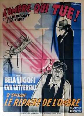 The Whispering Shadow movie posters (1933) poster with hanger