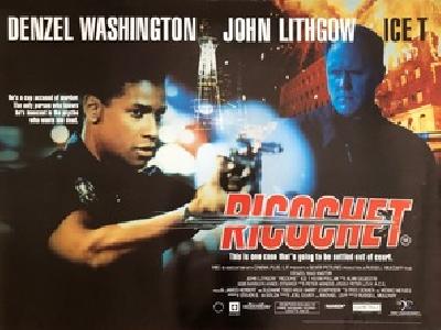 Ricochet movie posters (1991) poster with hanger