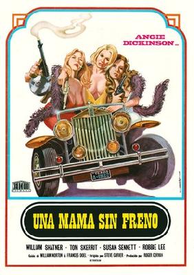 Big Bad Mama movie posters (1974) wood print
