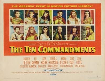 The Ten Commandments movie posters (1956) tote bag #MOV_2256419