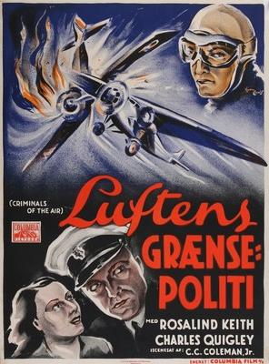 Criminals of the Air movie posters (1937) wooden framed poster