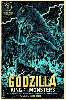 Gojira movie posters (1954) Mouse Pad MOV_2256662