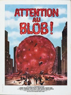 Beware! The Blob movie posters (1972) wooden framed poster