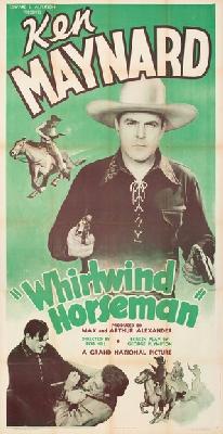 Whirlwind Horseman movie posters (1938) wooden framed poster