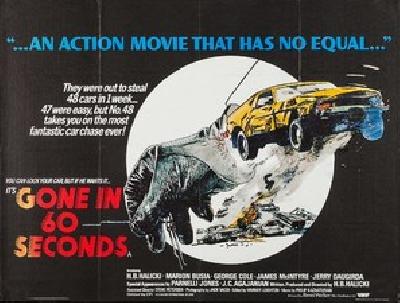 Gone in 60 Seconds movie posters (1974) puzzle MOV_2257873