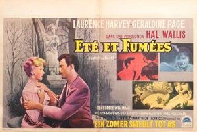 Summer and Smoke movie posters (1961) wooden framed poster