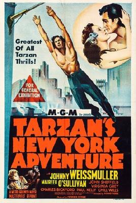 Tarzan's New York Adventure movie posters (1942) Mouse Pad MOV_2258602