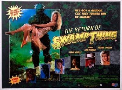 The Return of Swamp Thing movie posters (1989) tote bag