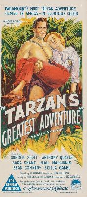 Tarzan's Greatest Adventure movie posters (1959) wooden framed poster