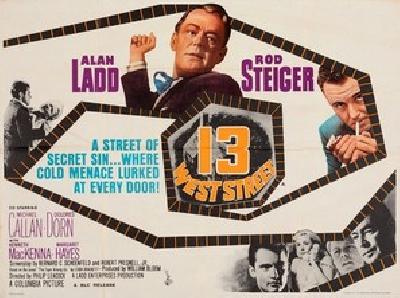 13 West Street movie posters (1962) Poster MOV_2259126
