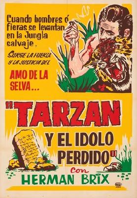 Tarzan and the Green Goddess movie posters (1938) wooden framed poster