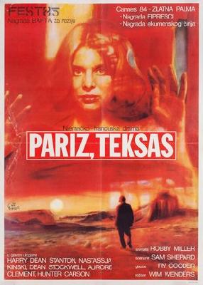 Paris, Texas movie posters (1984) metal framed poster