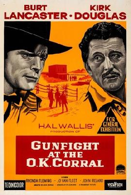 Gunfight at the O.K. Corral movie posters (1957) canvas poster