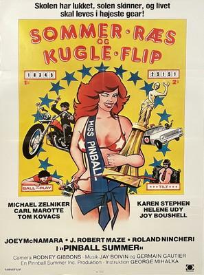 Pinball Summer movie posters (1980) Stickers MOV_2260062