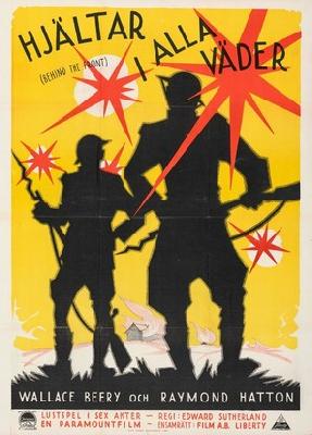 Behind the Front movie posters (1926) canvas poster