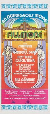 Fillmore movie posters (1972) Stickers MOV_2260409