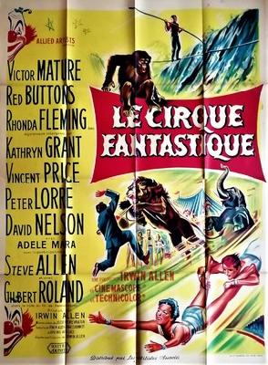 The Big Circus movie posters (1959) canvas poster