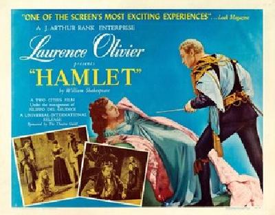 Hamlet movie posters (1948) tote bag