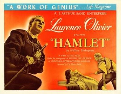 Hamlet movie posters (1948) wooden framed poster