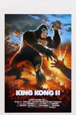 King Kong Lives movie posters (1986) poster