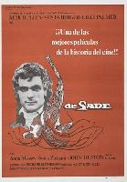 De Sade movie posters (1969) Tank Top #3700934