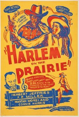 Harlem on the Prairie movie posters (1937) metal framed poster