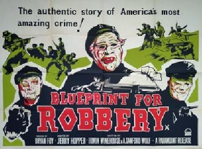 Blueprint for Robbery movie posters (1961) wood print