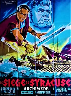 L'assedio di Siracusa movie posters (1960) metal framed poster