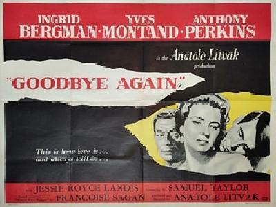 Goodbye Again movie posters (1961) wooden framed poster