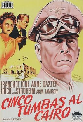 Five Graves to Cairo movie posters (1943) Poster MOV_2262943