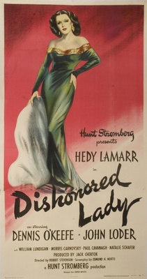 Dishonored Lady movie poster (1947) pillow