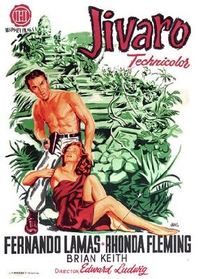 Jivaro movie posters (1954) canvas poster