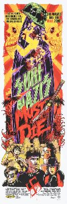 Surf Nazis Must Die movie posters (1987) canvas poster