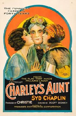 Charley's Aunt movie posters (1925) metal framed poster