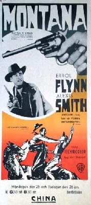 Montana movie posters (1950) metal framed poster
