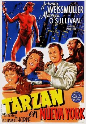 Tarzan's New York Adventure movie posters (1942) Mouse Pad MOV_2264129