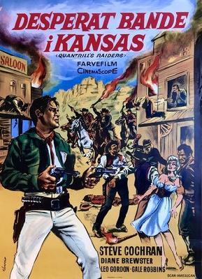 Quantrill's Raiders movie posters (1958) puzzle MOV_2264240