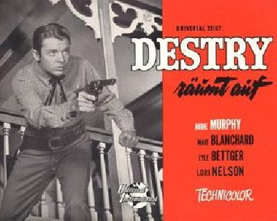 Destry movie posters (1954) poster