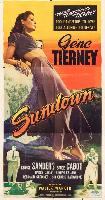 Sundown movie posters (1941) Tank Top #3704406